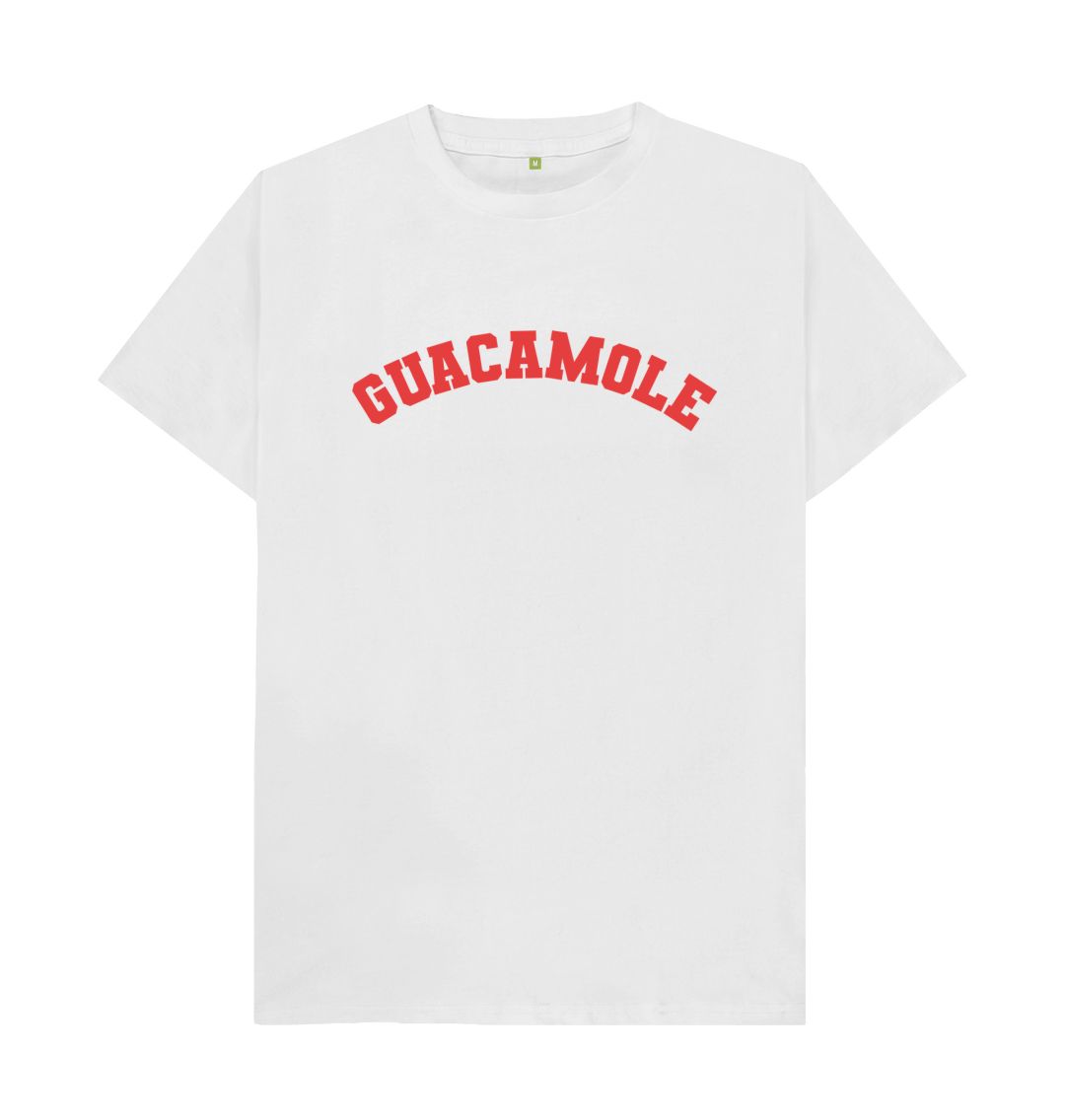 White Guacamole Varsity T-shirt