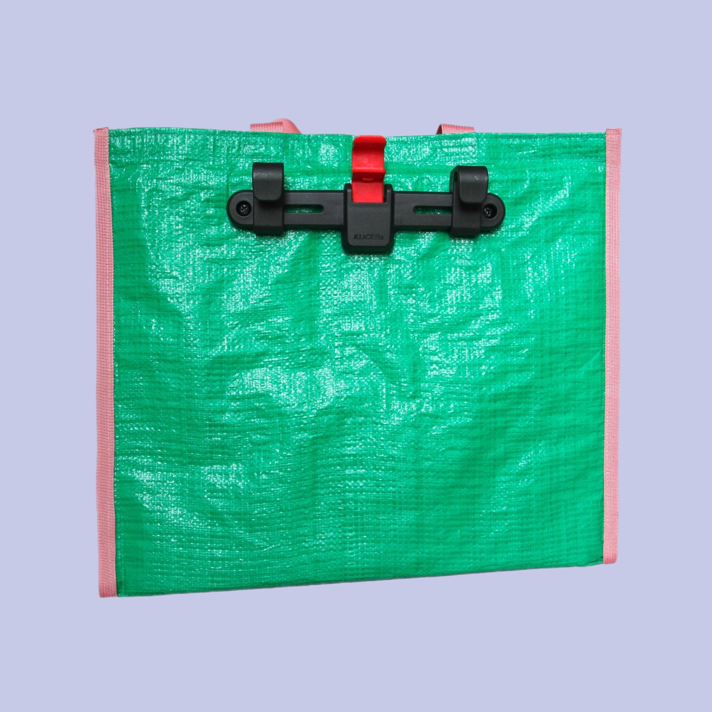 Rixen Kaul DIY pannier hardware on shopper bag adjustable width