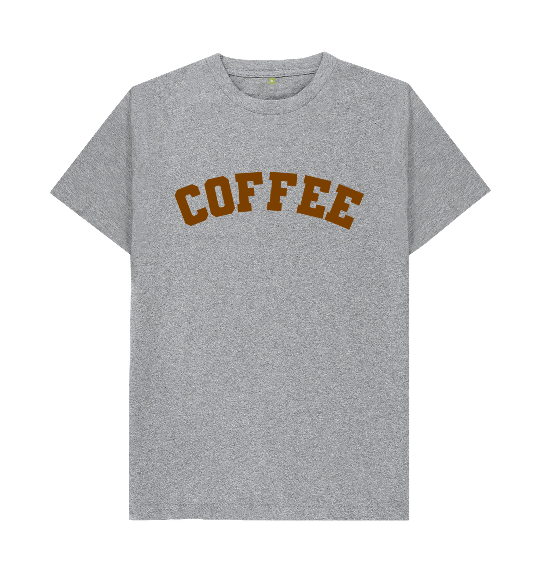 Athletic Grey Coffee varsity unisex t-shirt