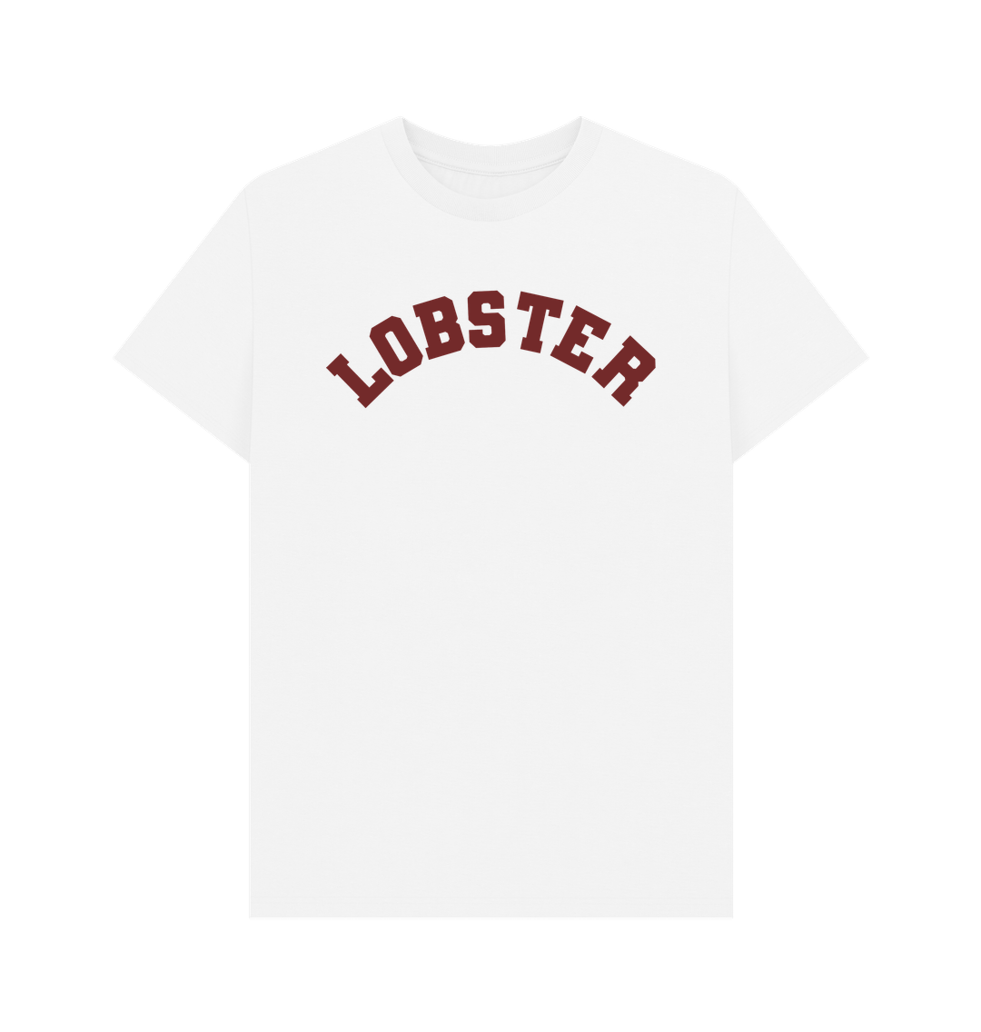 White Lobster Varsity T-shirt foodie top