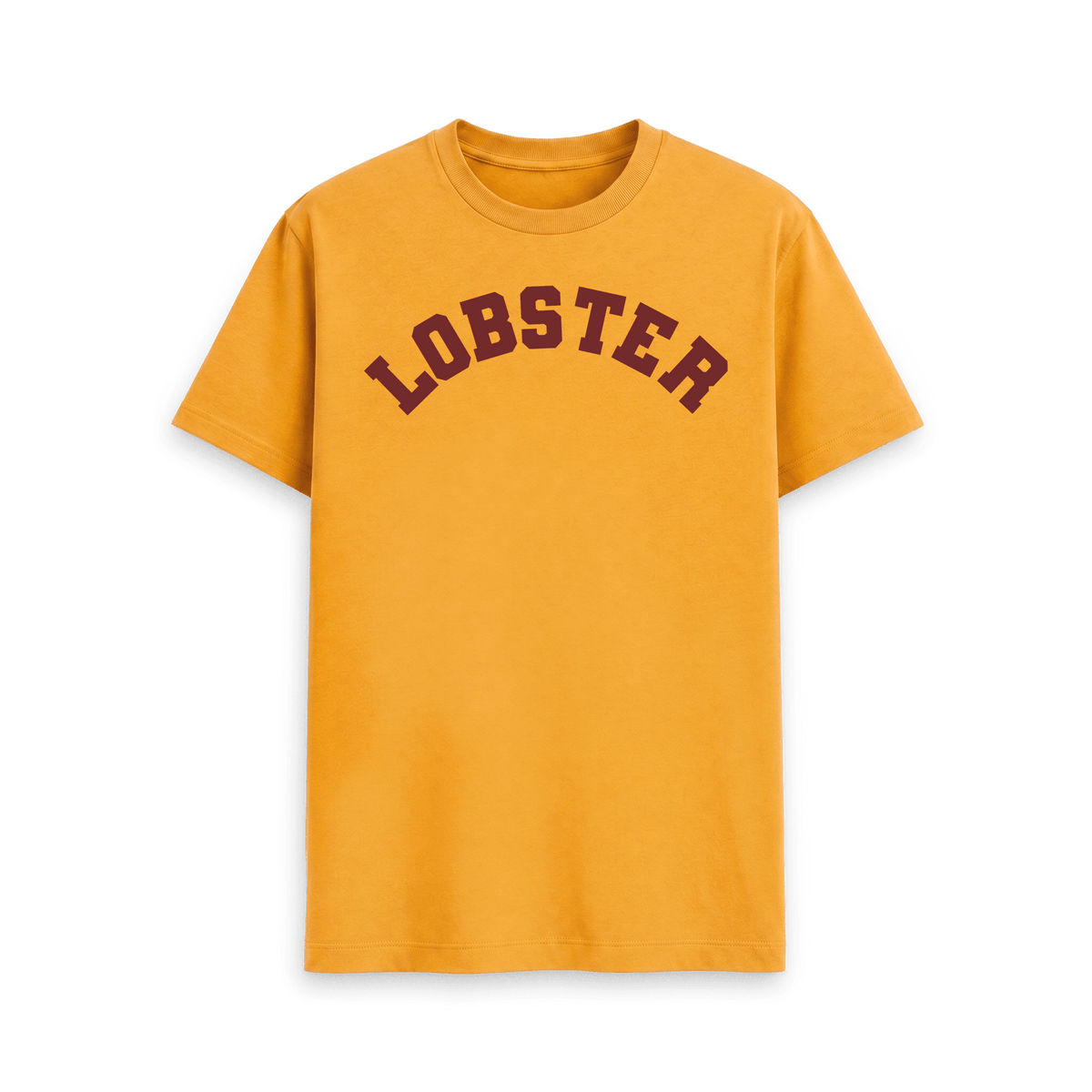 Mustard Printed T-shirt Front