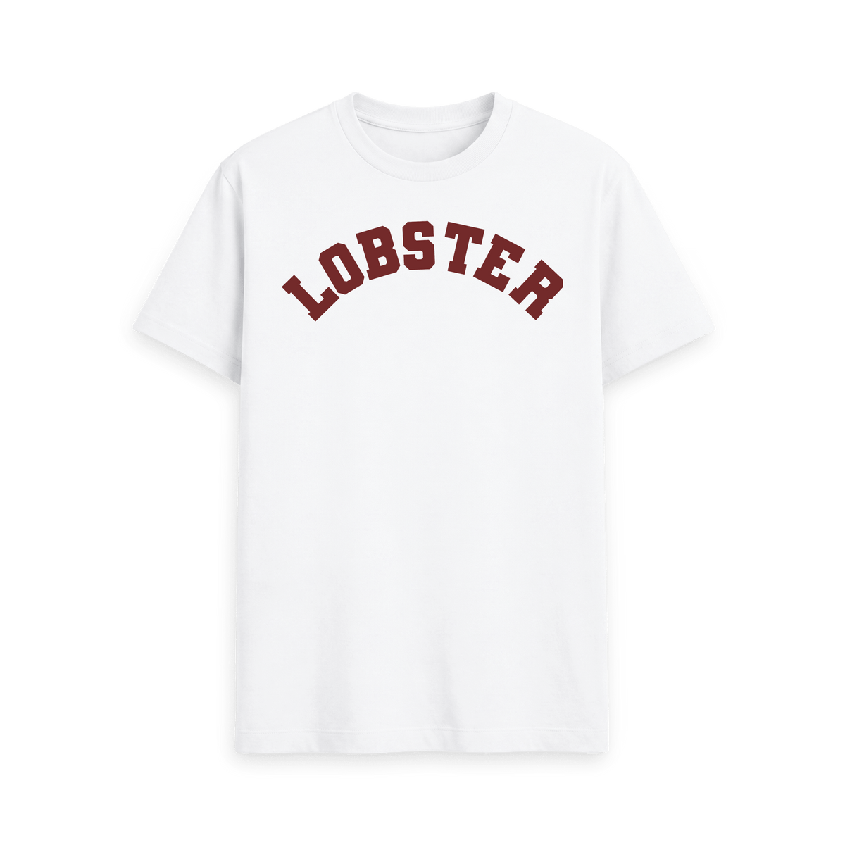 White Printed T-shirt Front
