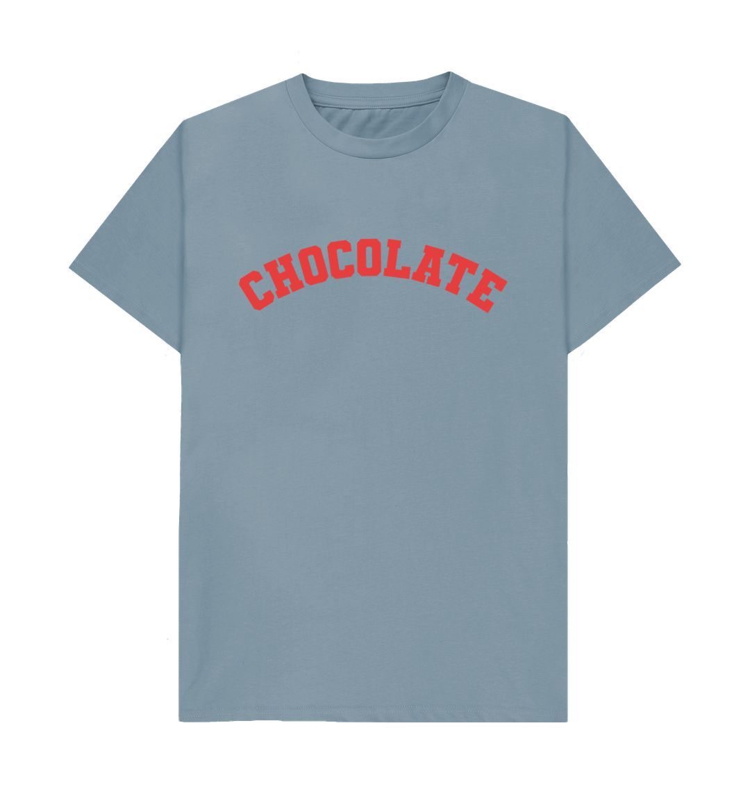 Stone Blue Chocolate Varsity T-shirt