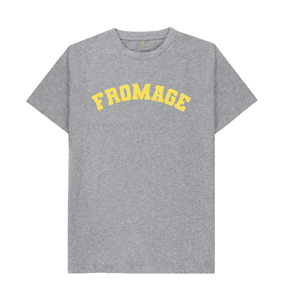 Athletic Grey Fromage Varsity T-shirt Unisex