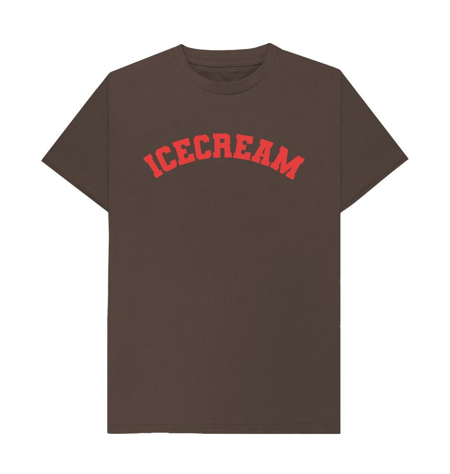 Chocolate Ice Cream Varsity T-shirt