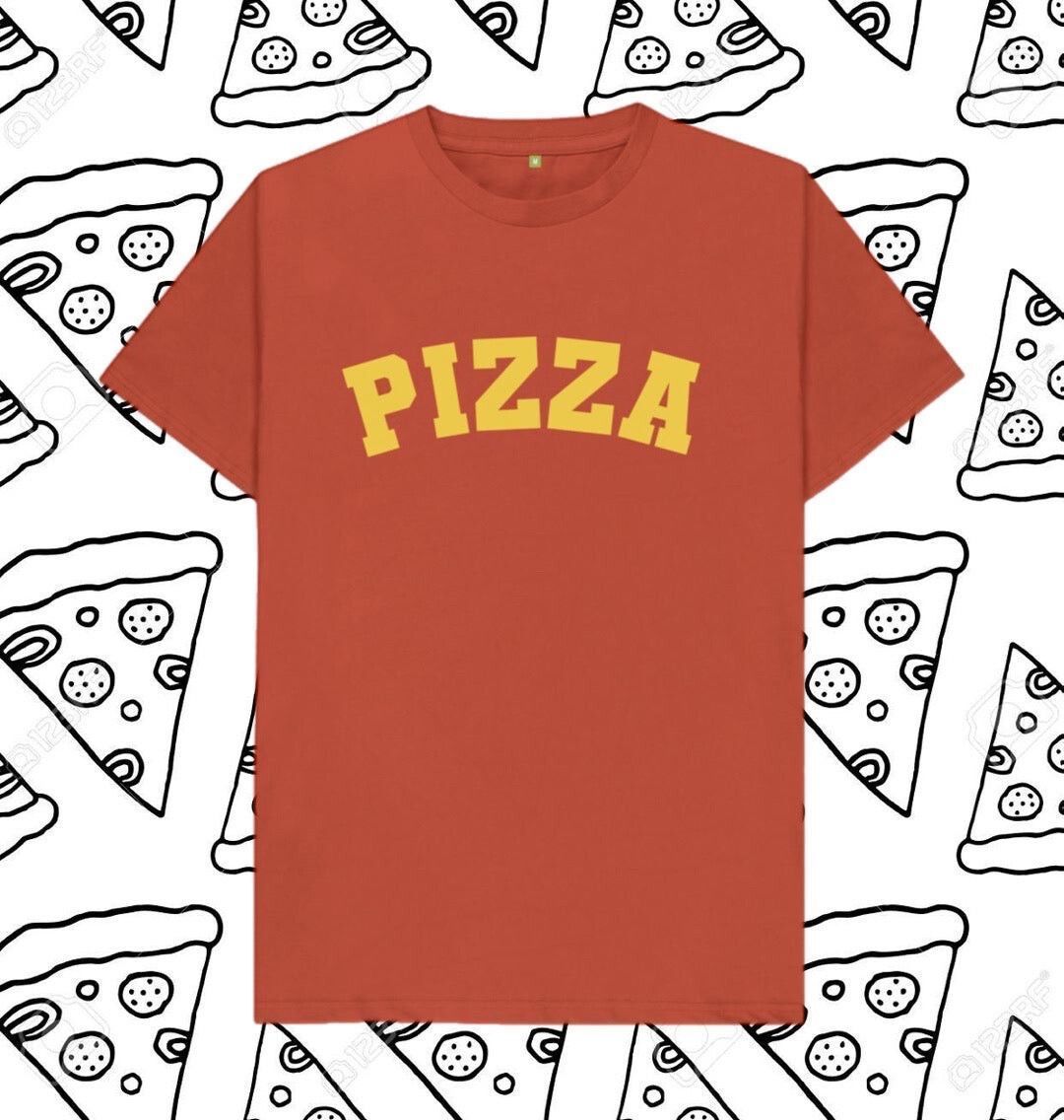Pizza varsity t-shirt