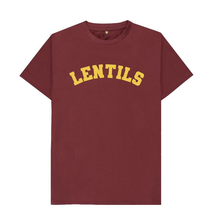 Red Wine Lentils Varsity T-shirt