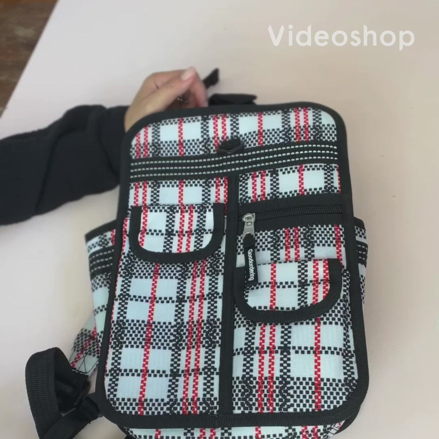 Tartan Mini Backpack Eco