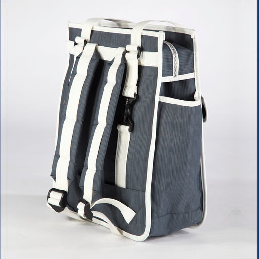 3 in 1 Graphite Market Shopper, Backpack and Pannier bag