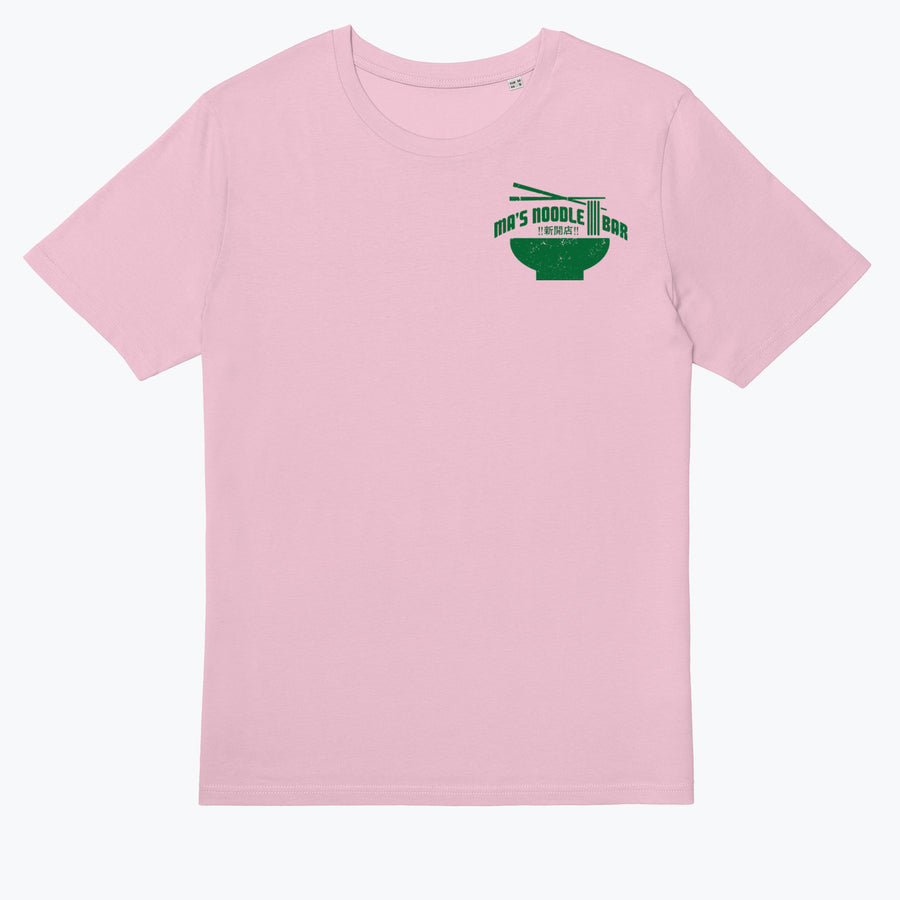 Ma's Noodle House T-shirt Adults Pink