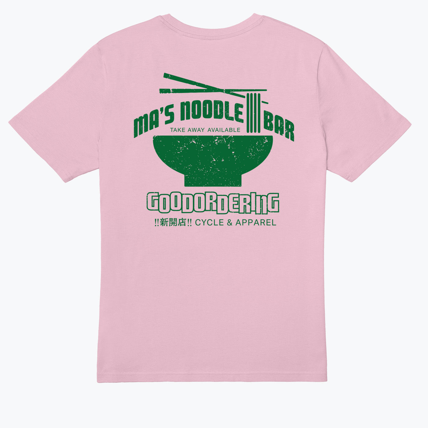 Ma's Noodle House T-shirt Adults Pink