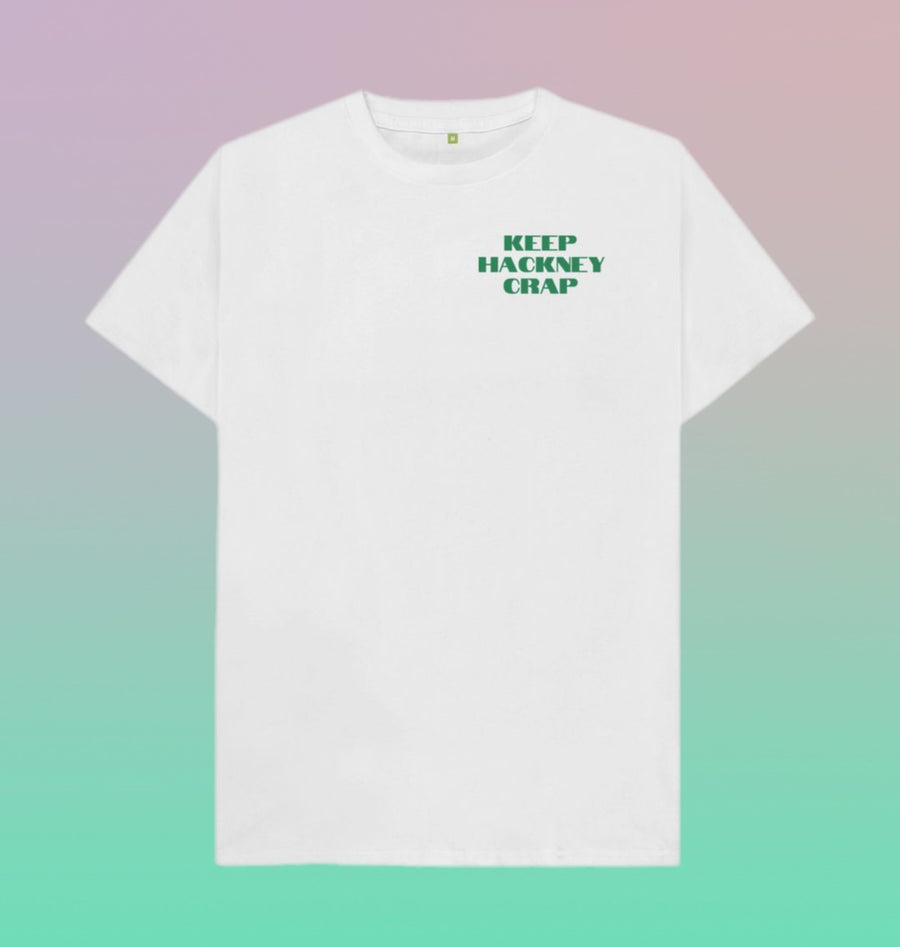 Keep Hackney Crap T-shirt small logo