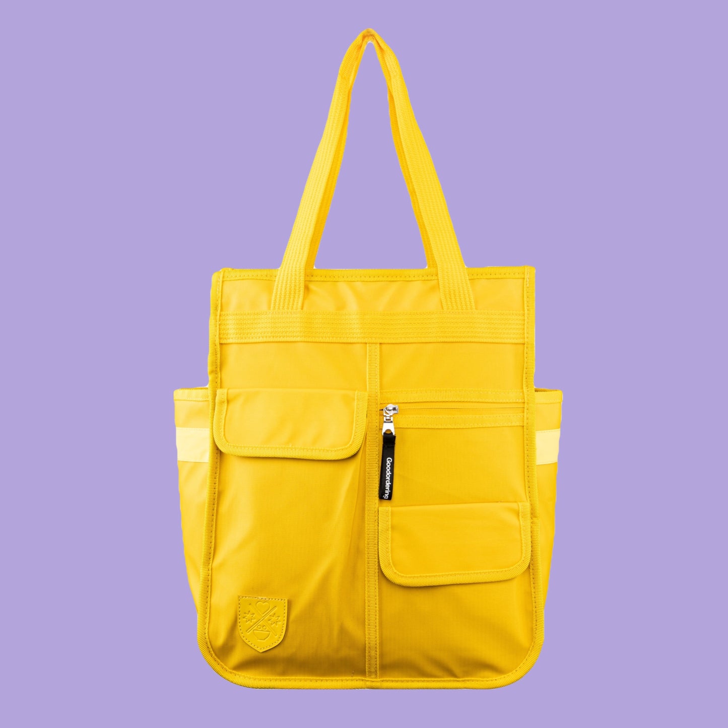 Monochrome Market Shopper Yellow