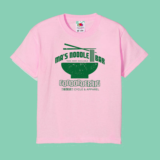 Ma's Noodle House T-shirt Kids Pink