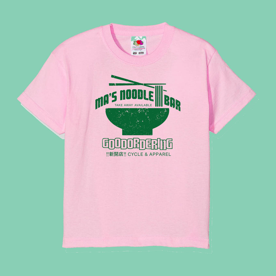 Ma's Noodle House T-shirt Kids Pink