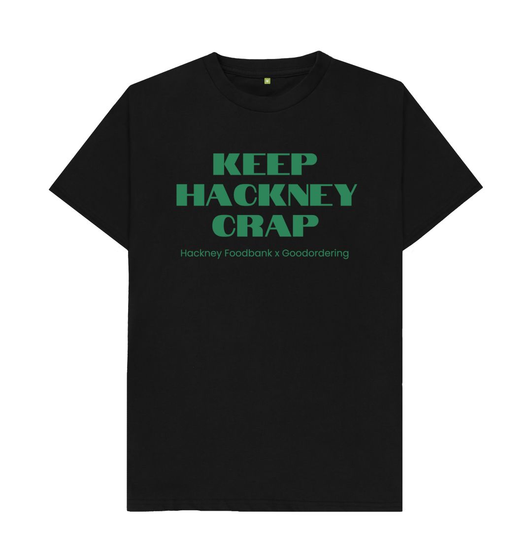 Black Keep Hackney Crap Black Unisex T-shirt