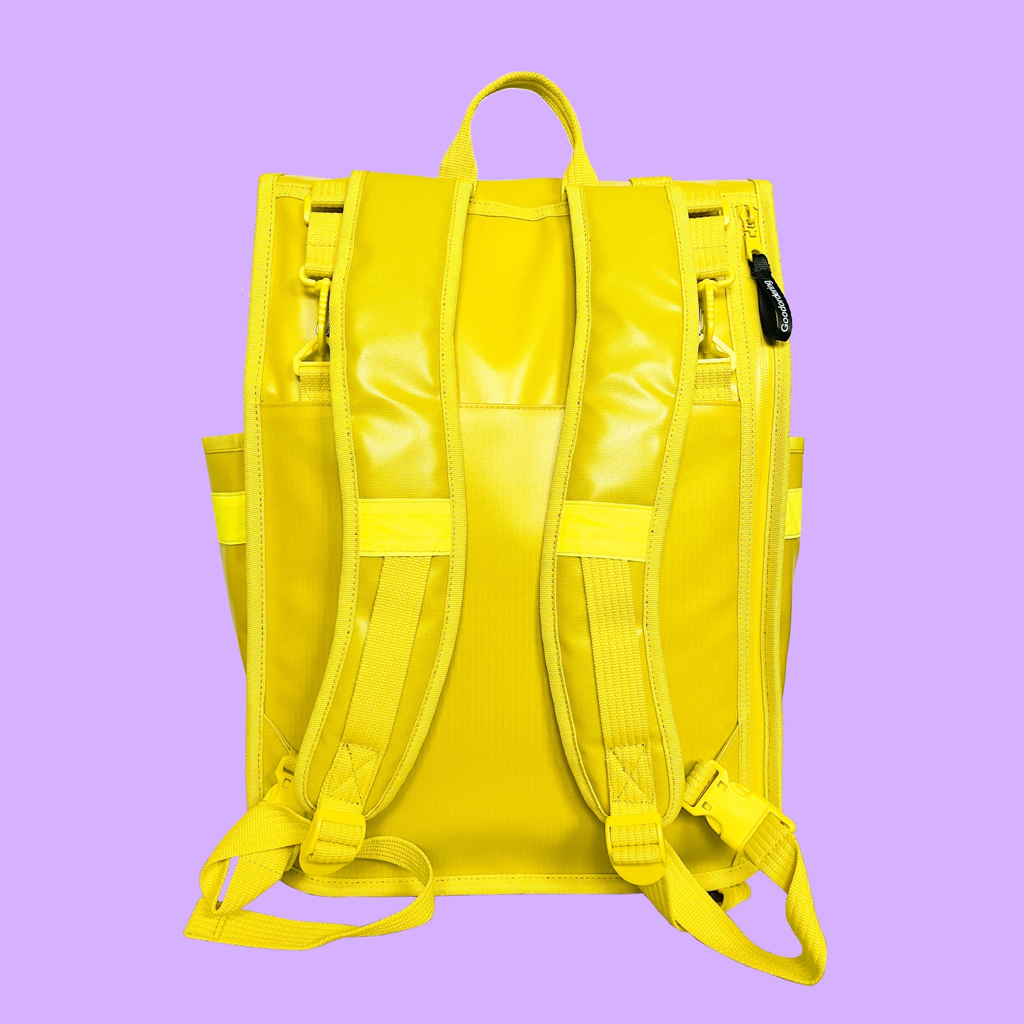 Monochrome Rolltop Backpack Pannier Yellow 2.0