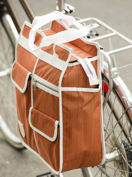 3 in 1 Market Shopper: Convertible Backpack Pannier cycling bag - Goodordering